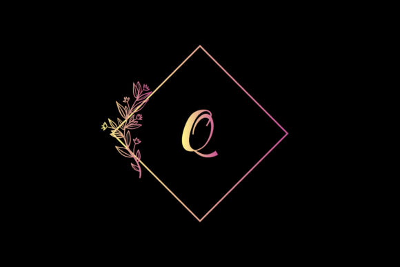 Decorative Monogram Letters