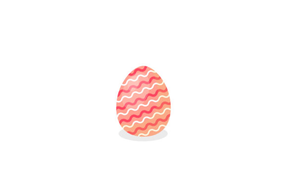 Easter Egg Pink Decorative Vector: Graphics & Icons for Handmade Brands