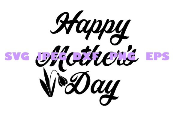 Elegant Decorative Mothers Day DXF 13: Graphics for Crafts-First Branding