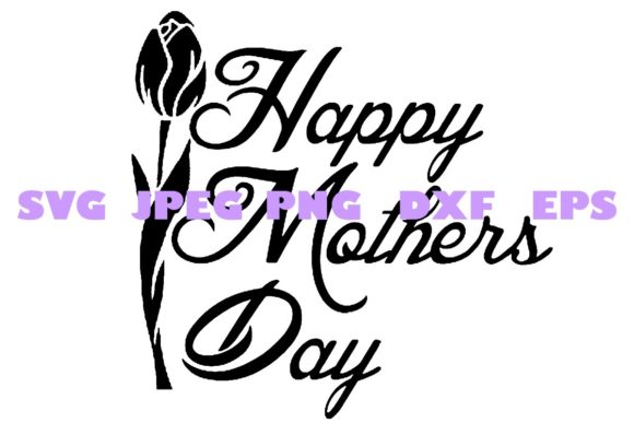 Elegant Mothers Day Graphics for Crafts