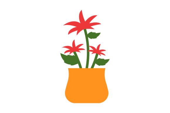 Flower Icon Decorative Floral Design Art: Graphics & Icons for Real Crafting
