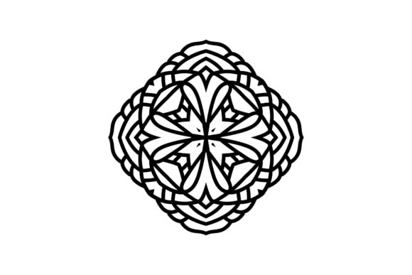 Mandala Abstract Decorative Icon Design: Graphics Freebies for Sellers