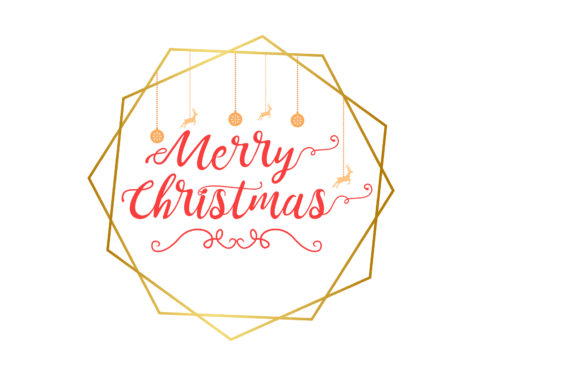 Merry Christmas Design Decorative Vector: Graphics & Icons for Real Publishing
