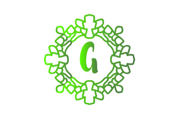 Monogram Decorative Vector Illustration: Graphics & Icons for Handmade Brands