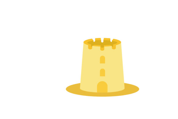 Summer Send Castel Beautiful Decorative Graphics & Icons