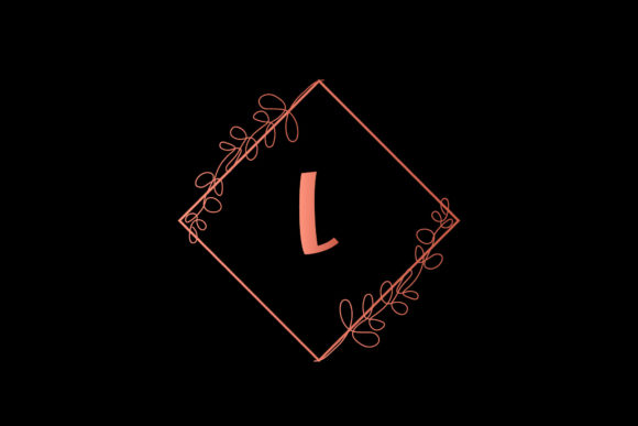 Typography Monograms Identity Decorative Graphics for Crafts